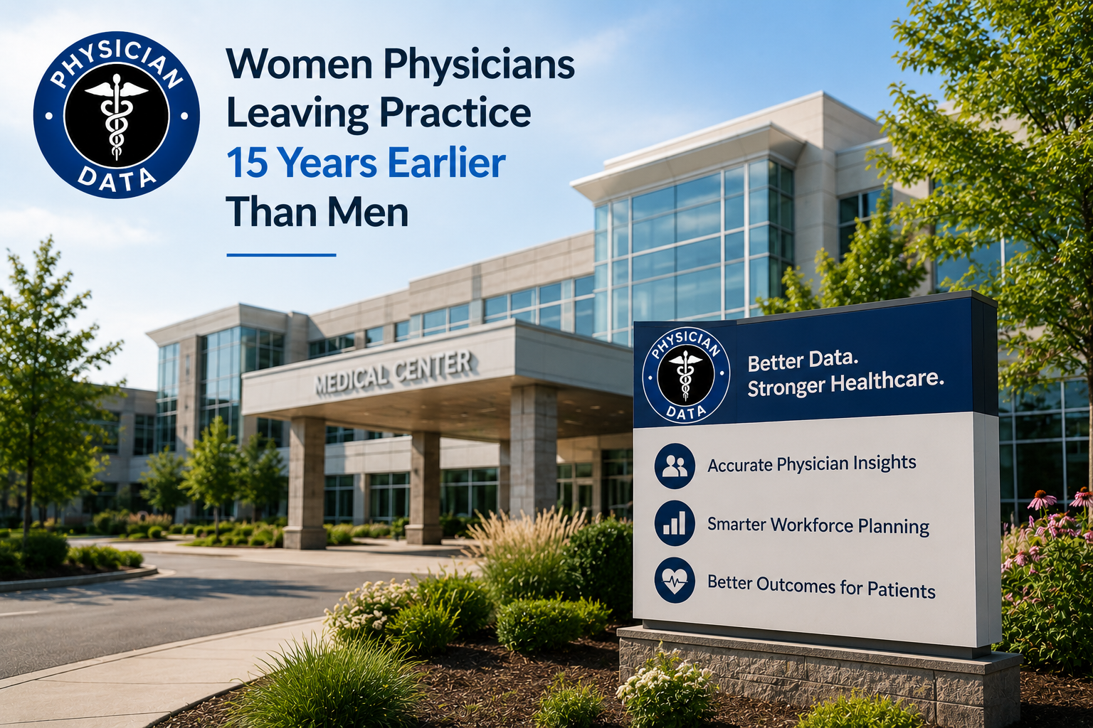 Women Physicians Leave Clinical Practice 15 Years Earlier Than Men, and Practice Leaders Are Only Now Connecting the Dots